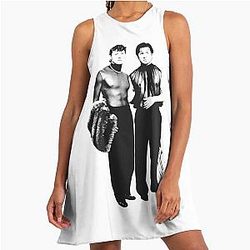 Hudson Williams and Connor Storrie A-Line Dress