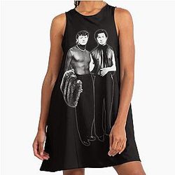 Hudson Williams and Connor Storrie A-Line Dress