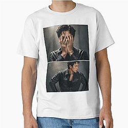 Hudson Williams from Heated Rivalry posing Classic T-Shirt