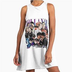 Hudson Williams Connor Storrie A-Line Dress Bootleg Vintage 90