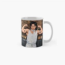 Hudson Williams from Heated Rivalry and his muscles Classic Mug