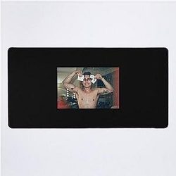 Hudson Williams Black Swan at the Met Gala Desk Mat