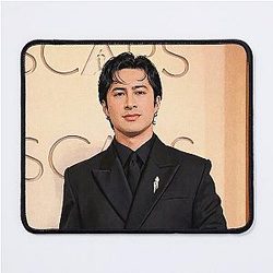 Hudson Williams of Heated Rivalry looking stylish at the Oscars Fan Art Mouse Pad