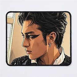 Hudson Williams from Heated Rivalry puts Gala Close-up fan art Mouse Pad