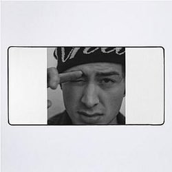 Hudson Williams photoshoot Desk Mat