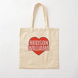 Hudson Williams Heart Cotton Tote