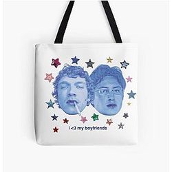 Heated Rivalry I love my boyfriend Ilya Rozanov Shane Hollander Connor Storrie Hudson Williams Tote Bag