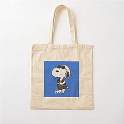 Snoopy Wonderland Hudson Williams Cotton Tote Bag