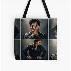 Hudson Williams from Heated Rivalry posing fan art All Over Print Tote Bag