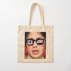 Hudson Williams Inspired Y2K Style Cotton Tote