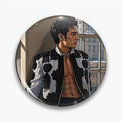 Hudson Williams from Heated Rivalry puts on sexy gala Fan Art Pin