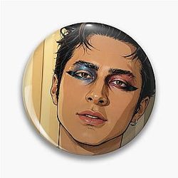 Hudson Williams from Heated Rivalry puts on a makeup gala (fan art) Pin