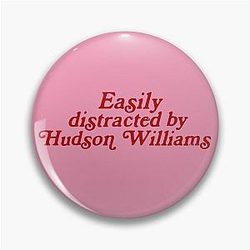 Hudson Williams Distracted by Pin