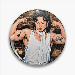 Hudson Williams from Heated Rivalry and his muscles fan art Pin