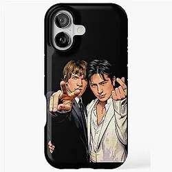Hudson Williams and Connor Storrie love Golden Globes fan art iPhone tough case