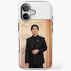 Hudson Williams of Heated Rivalry looking stylish at Oscars iPhone Case