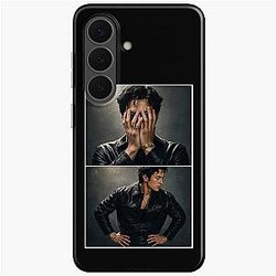 Hudson Williams from Heated Rivalry posing Samsung Galaxy Soft Case
