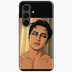 Hudson Williams from Heated Rivalry puts on makeup gala Samsung Galaxy Soft Case