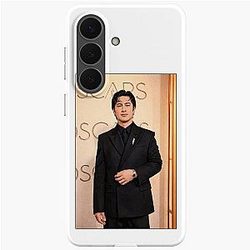 Hudson Williams of Heated Rivalry looking stylish at the Oscars fan art Samsung Galaxy Soft Case