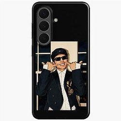 Hudson Williams from Heated Rivalry puts attitude fan art Samsung Galaxy Soft Case