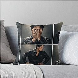 Hudson Williams from Heated Rivalry posing fan art Throw Pillow