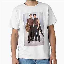 Hudson Williams and Connor Storrie from Heated Rivalry at the Oscars (fan art) Classic T-Shirt