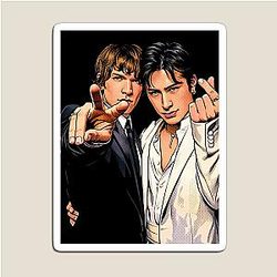 Hudson Williams and Connor Storrie Love Golden Globes (Fan Art) Magnet