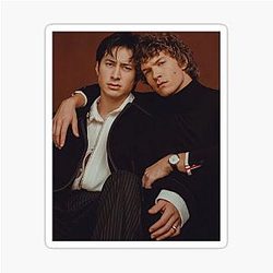 Hudson Williams and Connor Storrie Photoshoot Sticker