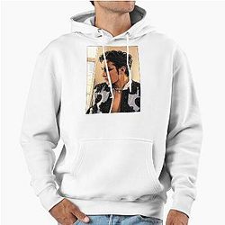 Hudson Williams from Heated Rivalry puts gala close-up fan art Pullover Hoodie
