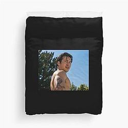 Hudson Williams Shirtless Duvet Cover