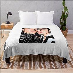 Hudson Williams Connor Storrie Fashion Show 2026 Throw Blanket