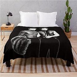 Hudson Williams and Connor Storrie Throw Blanket