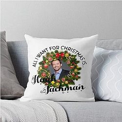All I want for Christmas is Hugh Jackman Pillow