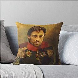 Hugh Jackman Throw Pillow