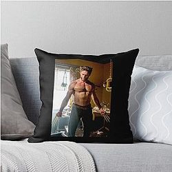 Hugh Jackman Classic Throw Pillow