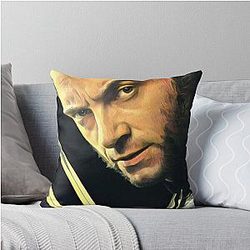 Hugh Jackman Throw Pillow