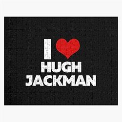 I Love Hugh Jackman Jigsaw Puzzle