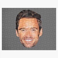 Hugh Jackman Low Poly Art Jigsaw