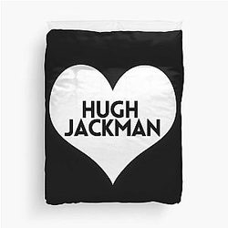 Love Hugh Jackman Duvet Cover