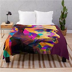 Hugh Jackman Pap Art (Original)  Throw Blanket