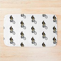 Hugh Jackman on Bike Path Mat