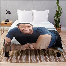 Hugh Jackman Relax Throw Blanket
