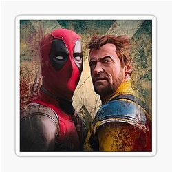 Hugh Jackman and Ryan Reynolds Stickers