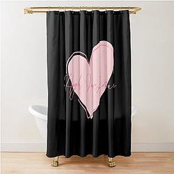 Heart Hugh Jackman Shower Curtain