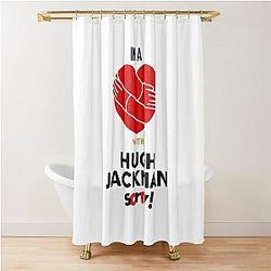 In a Relationship with Hugh Jackman Shower Curtain