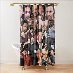 Hugh Jackman Shower Curtain