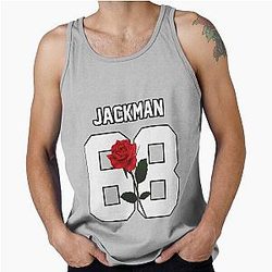 Hugh Jackman Rose Tank Top