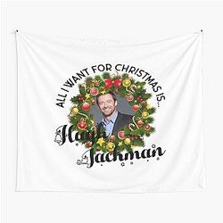 All I want for Christmas is Hugh Jackman Tapestry