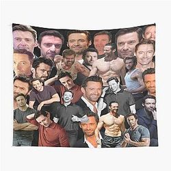 Hugh Jackman Photo Tapestry