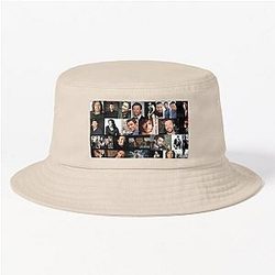 Hugh Jackman Photo Collage Bucket Hat